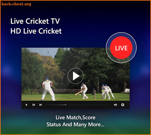 Cricket Live Tv : Score, News screenshot