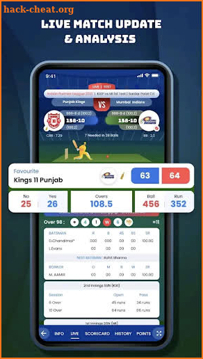 Cricket Mania - LiveScore screenshot