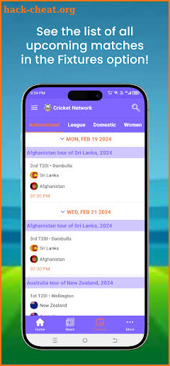 Cricket Network - Live Score screenshot