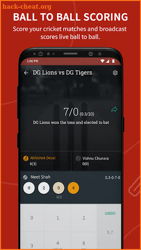 Cricket Scoring App - CricHeroes screenshot
