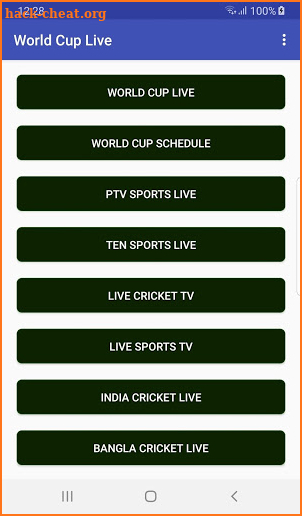 Cricket World Cup Live Ten Sports screenshot