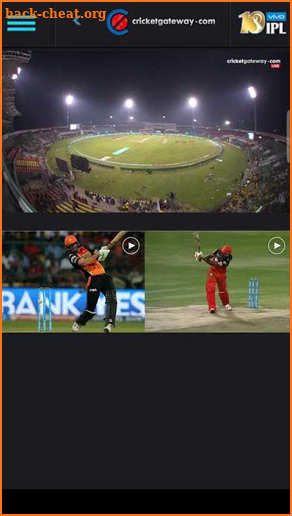 Cricketgateway screenshot