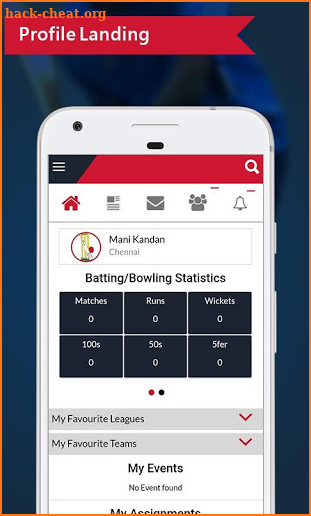 CricketSocial screenshot