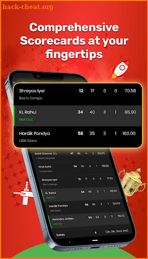 CricRocket: Cricket Live Line screenshot