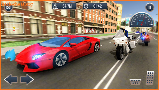 Crime Cop Bike Police Chase screenshot