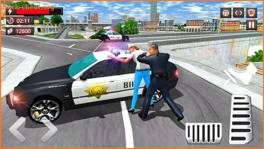 Crime Police Car Chase Dodge : Car Games 2020 screenshot