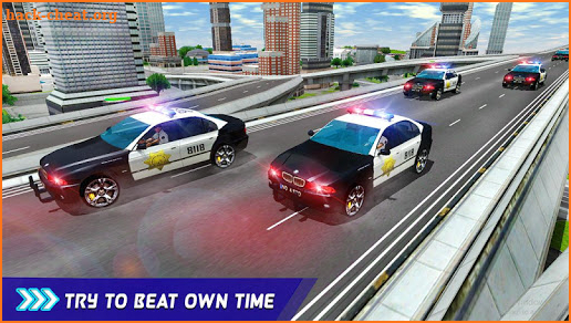 Crime Police Car Chase Dodge : Car Games 2020 screenshot