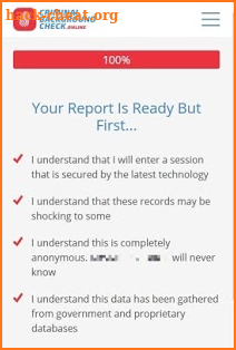 Criminal Background Check Online screenshot