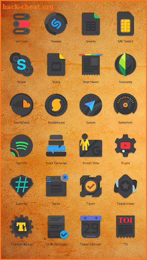 CRISPY DARK - ICON PACK (SALE!) screenshot