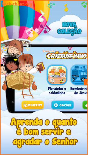 Cristãozinho-Jesus às crianças screenshot