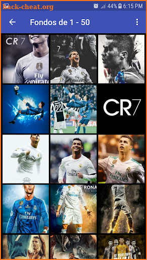 Cristiano Ronaldo Fondos screenshot