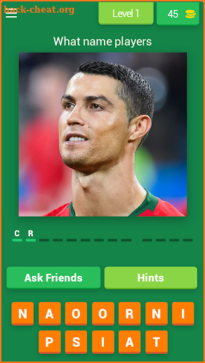 Cristiano Ronaldo life Quiz screenshot