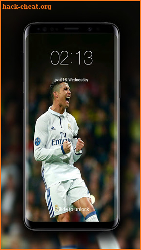 Cristiano ronaldo lock screen Live 4K screenshot