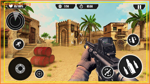 Critical Gun Games War Strike: Gun Shooting Games screenshot