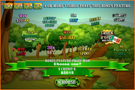 Crock O'Gold Rainbow Leprechaun's Luck Slots TV screenshot