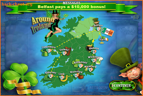 Crock O'Gold Rainbow Leprechaun's Luck Slots TV screenshot