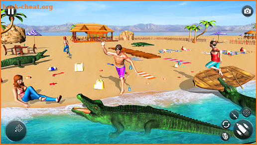 Crocodile Animal Attack: Animal Simulator Games screenshot