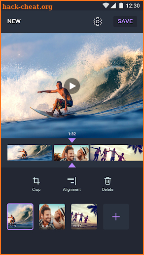 Crop Video Editor 📹 - Square fit & Resize Video screenshot