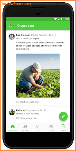 Cropstream screenshot