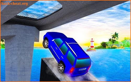 Cross Broken Bridge Car Driving screenshot