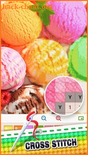 Cross Stitch - Draw Sandbox Pixel Art screenshot