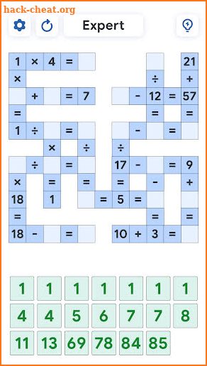 Crossmath Games - Math Puzzle screenshot