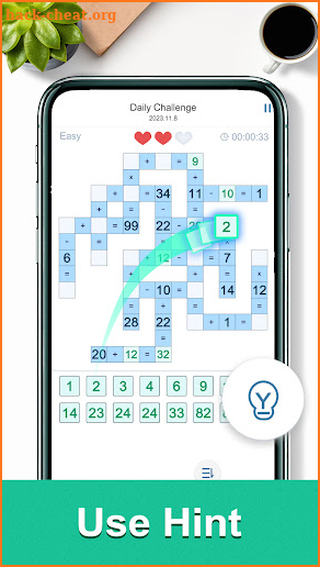 CrossMaths: Number Puzzle Game screenshot