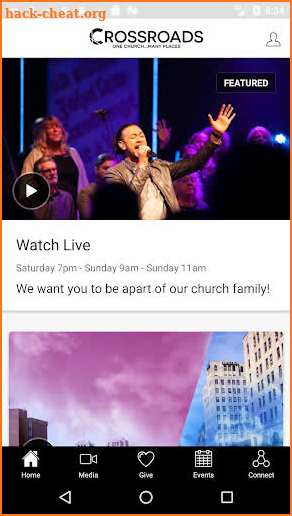 Crossroads Church Mansfield screenshot