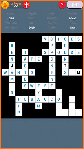 Crossword Fill-Ins screenshot