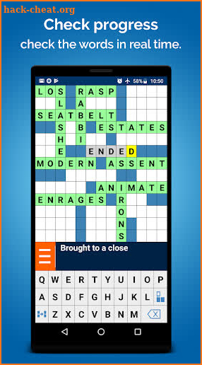 Crossword Puzzle screenshot