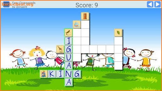 CrossWord puzzle for kids + screenshot