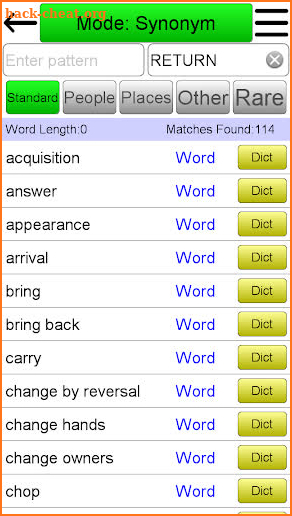 Crossword Solver screenshot