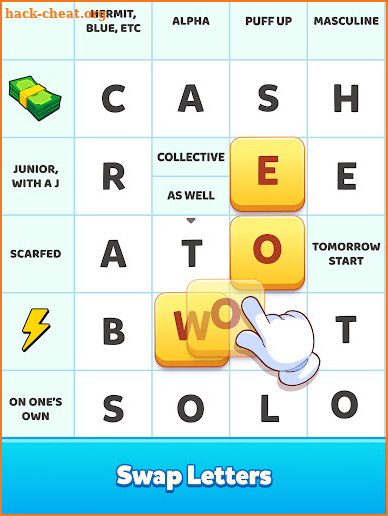 Crossword Swap screenshot