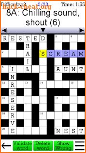 Crossword Unlimited + screenshot