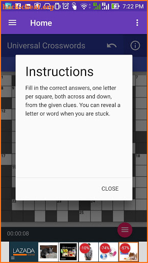 Crosswords Easy screenshot