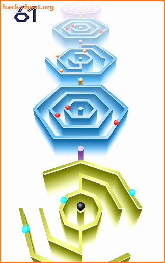 Crossy Ball - Orbit Rolling Ball Escape screenshot