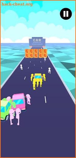 Crowd Car Push screenshot