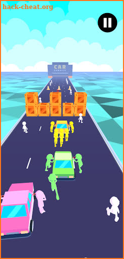 Crowd Car Push screenshot