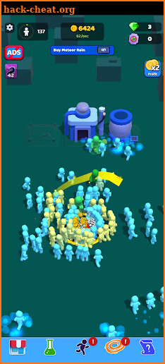 Crowd eater: Idle black hole screenshot