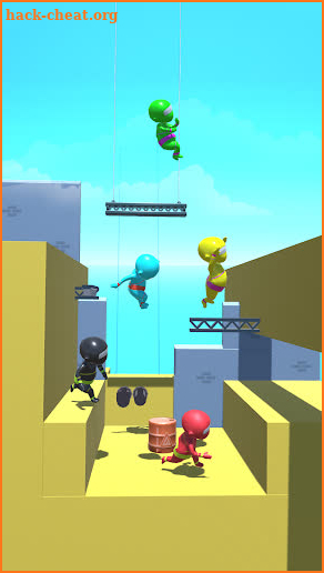 Crowd race 3d - Stickman run in road screenshot