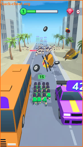 Crowd Run Over screenshot