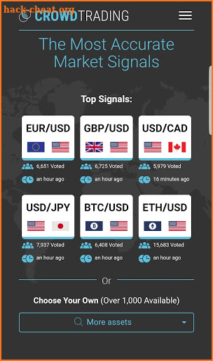 Crowd Trading - Trading Signals screenshot