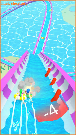 Crowd Water Slide screenshot