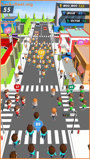 Crowd World Game City - Crowd Rush City screenshot