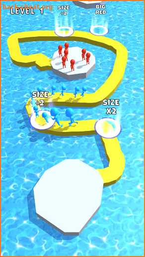 Crowds island screenshot