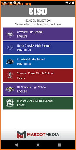 Crowley ISD Athletics screenshot