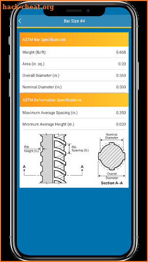 CRSI Rebar Reference screenshot