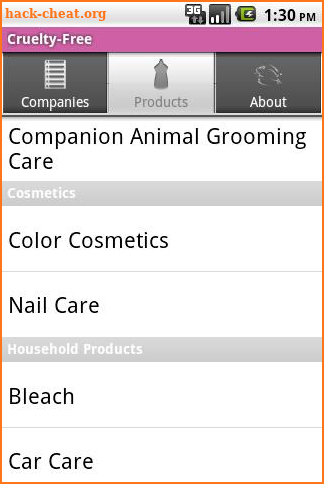 Cruelty-Free screenshot