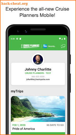 Cruise Planners Mobile screenshot