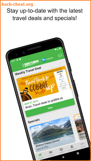 Cruise Planners Mobile screenshot